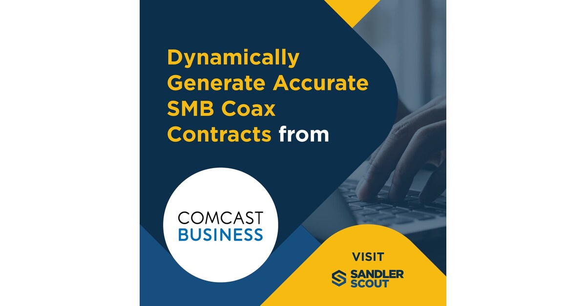 Generate Contracts for Comcast Business in Seconds With SCOUT Sales Tool