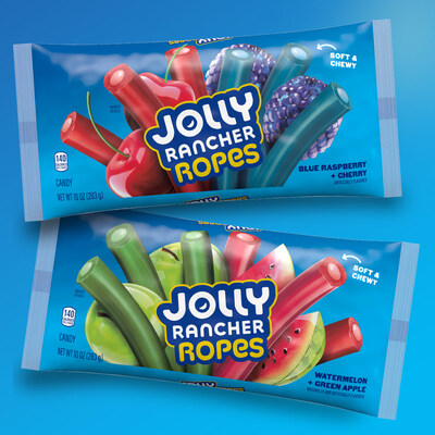 The new Jolly Rancher Ropes, available now at retailers nationwide.