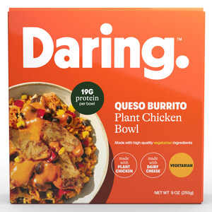 Daring Plant Chicken Introduces New Vegetarian Frozen Entrees