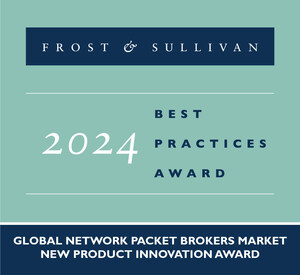 Frost &amp; Sullivan Recognizes Keysight's Network Packet Brokers with 2024 New Product Innovation Award