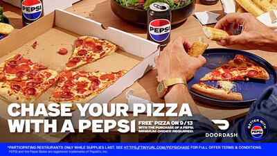 PEPSI® is giving fans a chance to enjoy a delicious FREE pizza from America's most famed eateries, showing that pizza truly tastes #BetterWithPepsi.