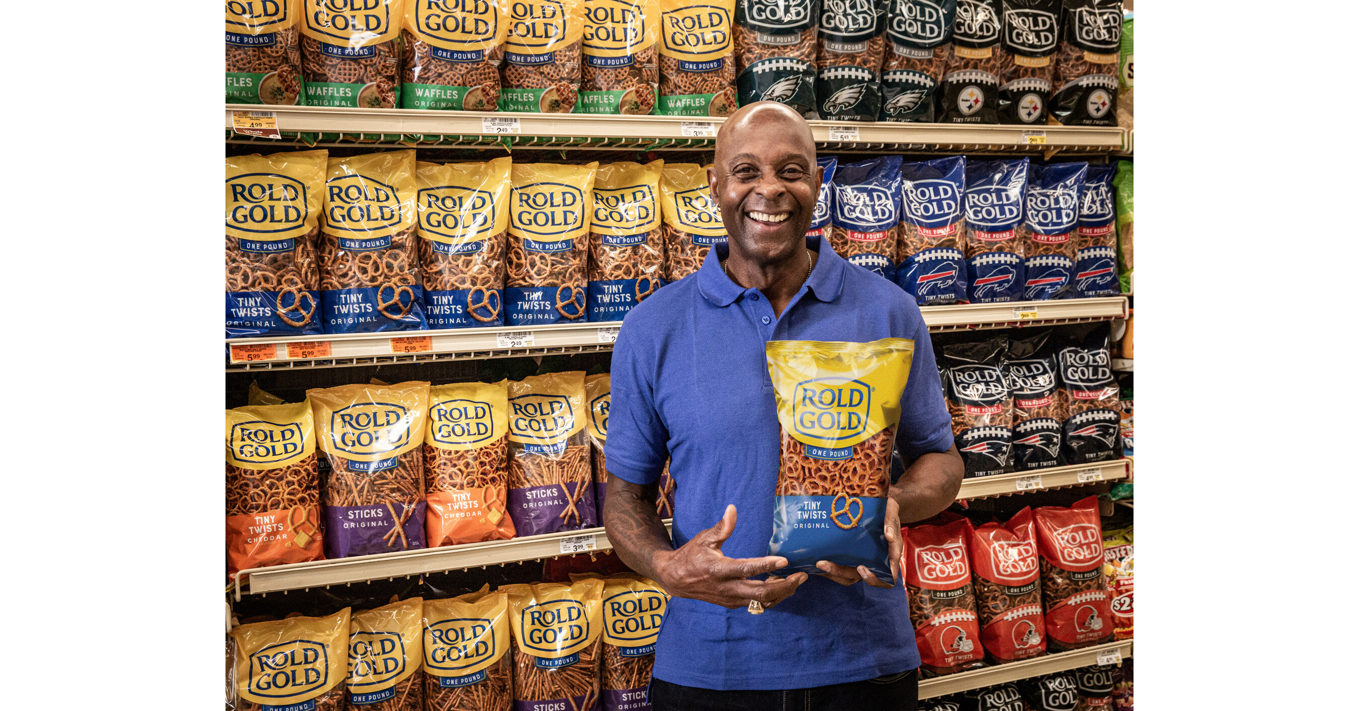 ROLD GOLD TEAMS UP WITH JERRY RICE TO HELP FANS SCORE BIG THIS FOOTBALL SEASON