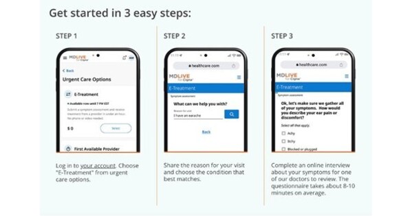 Cigna Healthcare Makes Virtual Care Even Easier and More Convenient with New E-Treatment Option from MDLIVE