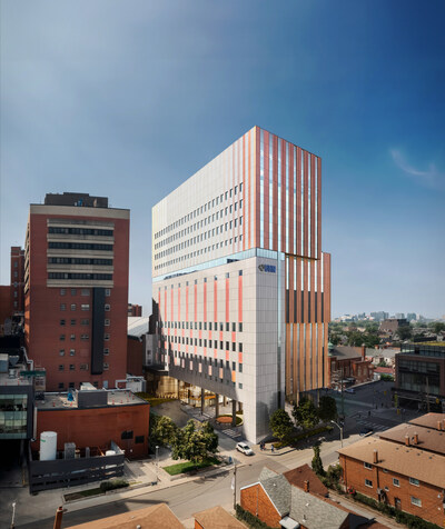 Rendering of new state-of-the-art patient and surgical tower at University Health Network’s Toronto Western Hospital. (CNW Group/UHN Foundation)