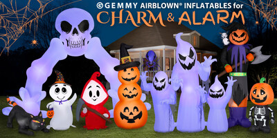 This Halloween at The Home Depot, find everything from towering 11-ft tall inflatables to adorable 3.5-ft characters that will alarm or charm trick-or-treaters.