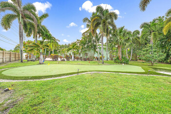 Gather with friends and family for a fun and relaxing game at the resort’s private putting green, perfect for leisurely outdoor activities together.