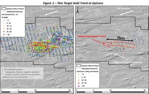 TARGA FIELD TEAM RETURNS TO OPINACA GOLD PROJECT