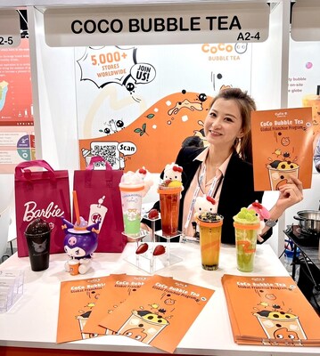 CoCo Bubble Tea in Franchise Expo