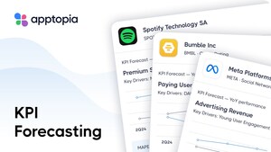 Apptopia Announces KPI Forecasting Product That Gives Investors Early Insights into Key Mobile App Metrics