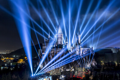 Grand Opening Ceremony for Wizarding World of Harry Potter at Universal Studios Hollywood - Lighting Design by Radiance Lightworks