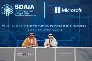 SDAIA y Microsoft crearán un centro de excelencia para impulsar la transformación y la innovación en IA