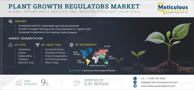 Plant Growth Regulators Market Size, Share, & Analysis 2031