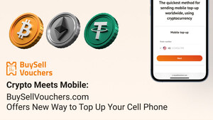 Crypto Meets Mobile: BuySellVouchers.com Offers New Way to Top Up Your Cell Phone