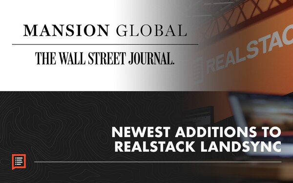 REALSTACK LandSync integrates with Mansion Global and The Wall Street Journal