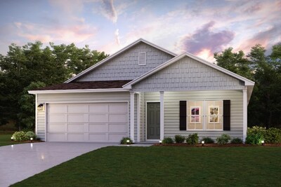 Cabot Floor Plan Exterior Rendering | New Homes for Sale in Youngstown, FL | Clear Lake Estates by Century Complete