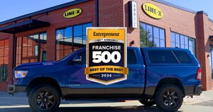 LINE-X Named One Of 2024's Best of the Best Franchises by Entrepreneur