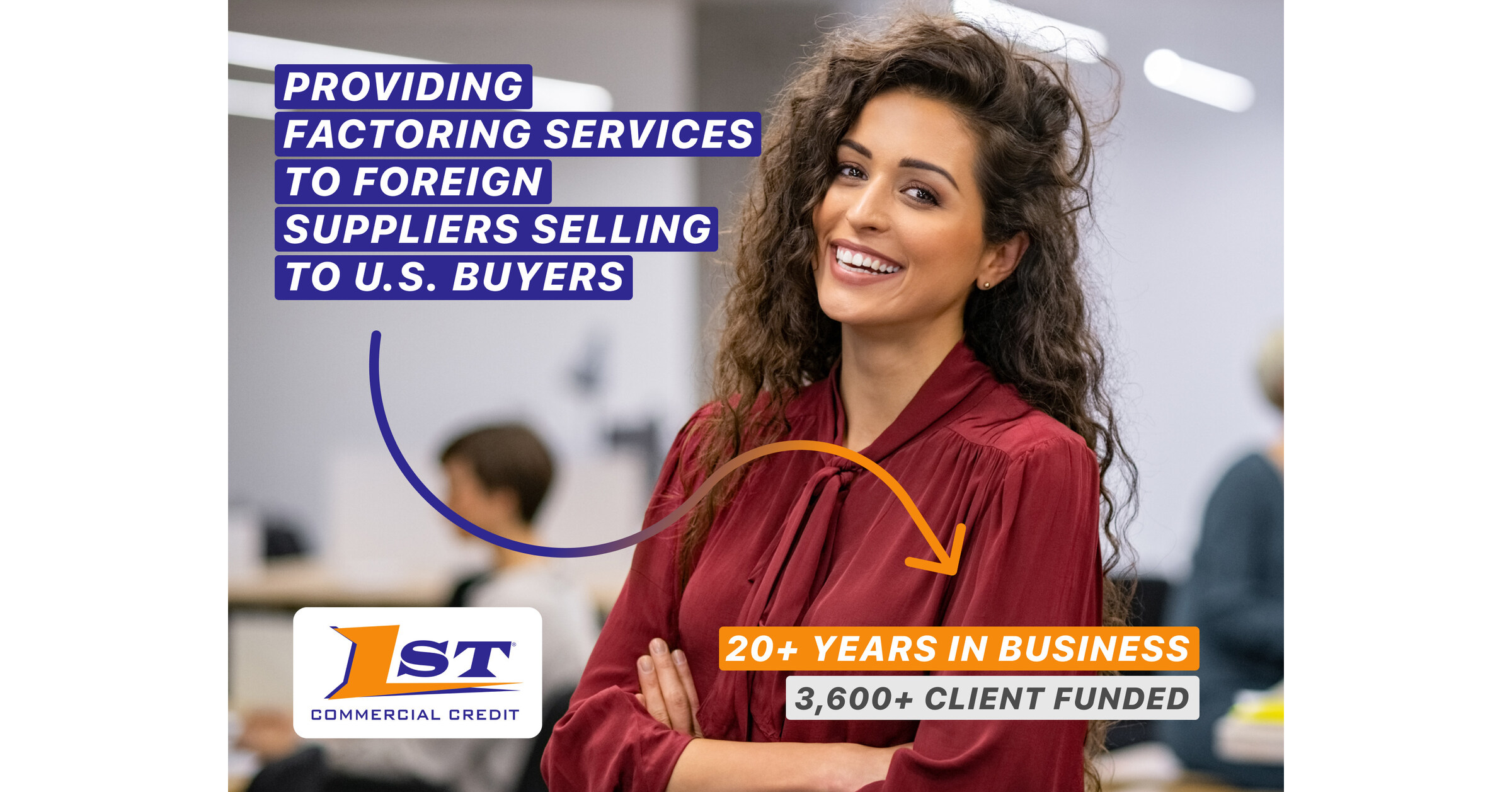 1st Commercial Credit Offers Foreign Sellers Invoice Factoring for Inbound Sales