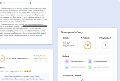 GPTZero detects AI-generative content from ChatGPT and other major AI language models.