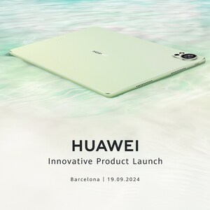 HUAWEI annonce la nouvelle tablette MatePad à la conception élégante pour les jeunes utilisateurs tendance