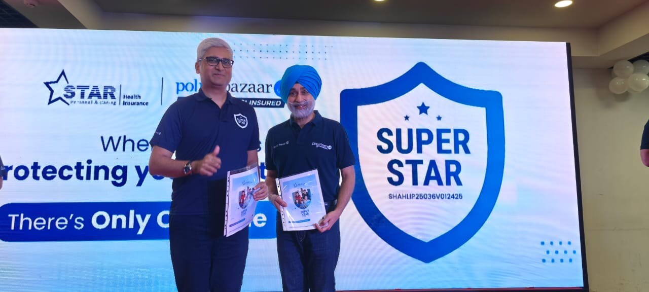 Star Health and Policybazaar Launch 'SUPER STAR': A Modular Long-term Health Insurance Plan