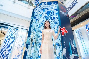 Temple Mall Presents "Blue-and-White Porcelain Impressions" Art Experience