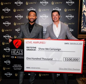 Hard Rock and John Legend 'Come Together for Good' at Special Performance for Unity by Hard Rock™ Members