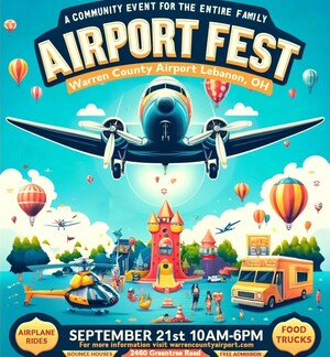 Warren County Airport to Host Family-Friendly Airport Fest on September 21