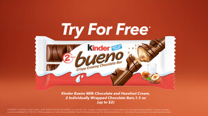 Premium Chocolate Brand, Kinder Bueno, to Give Free Bars Through the End of Year