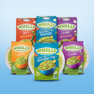 WHOLLY® GUACAMOLE stays ready when you are, whether you’re hosting a watch party or cheering on your team alone. WHOLLY® products offer guacamole in two sizes, Minis and Bowls, to cater to both individual fans and a rowdy crowd.