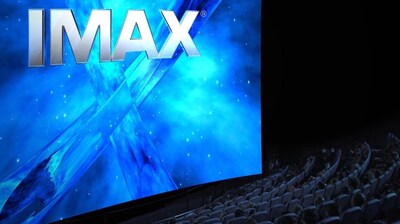 Teatro con IMAX con pantalla Laser. (PRNewsfoto/Elevate Entertainment Group)