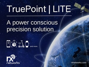 Rx Networks présente TruePoint | LITE : Exactitude et précision pour un monde à faible consommation d'énergie