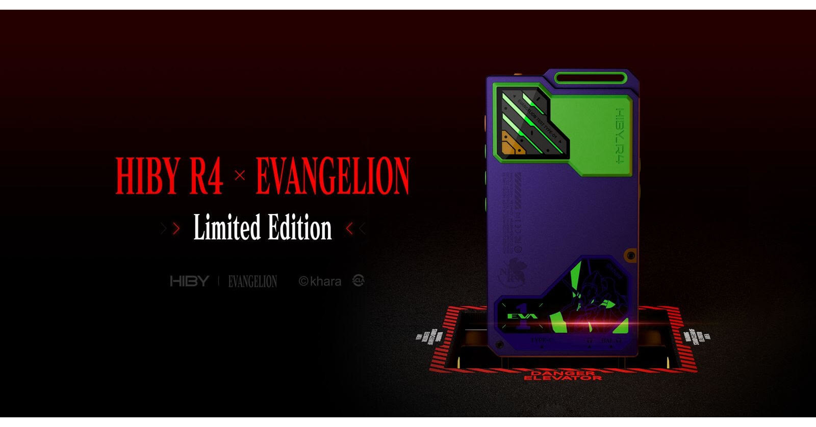 HiBy Launches R4 x Evangelion Collaboration