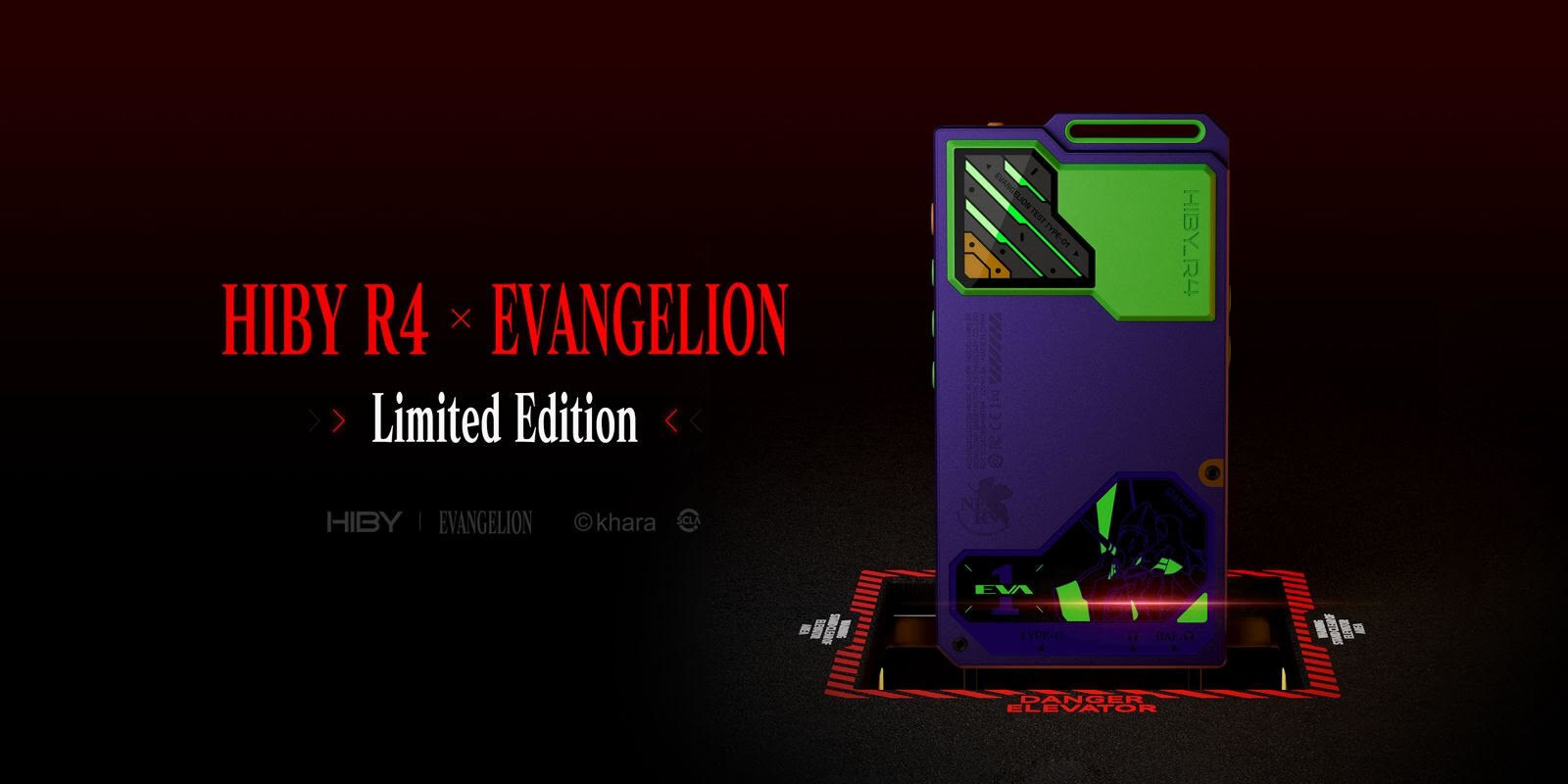 HiBy Launches R4 x Evangelion Collaboration