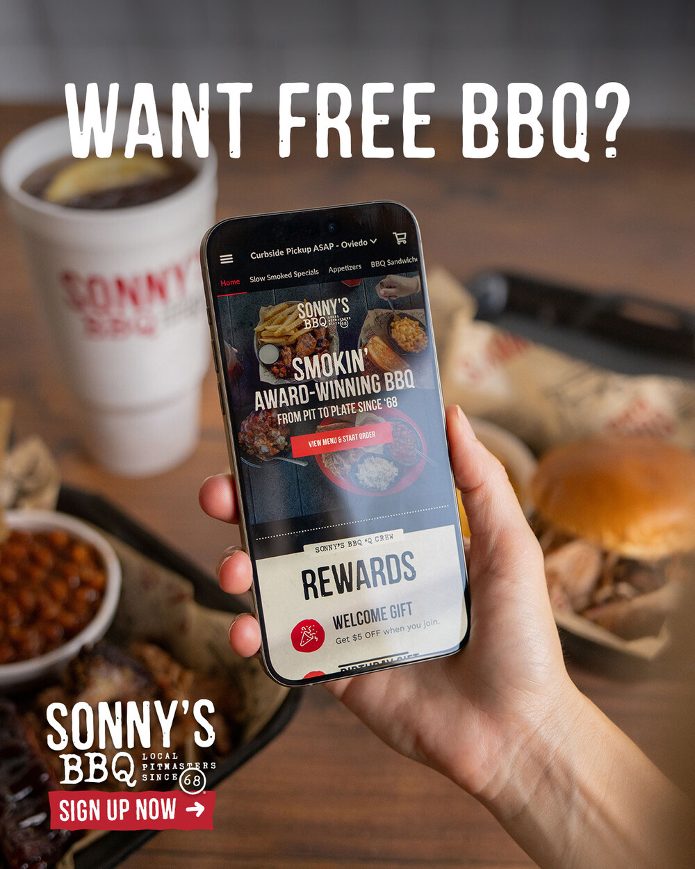 Sonny's BBQ launched their mobile app and rewards program as a part of their larger brand commitment to meeting the changing needs and priorities of their guests. Sonny's BBQ launched their mobile app and rewards program as a part of their larger brand commitment to meeting the changing needs and priorities of their guests.