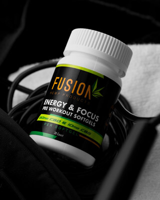 Energy & Focus Softgels by Fusion CBD Products