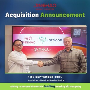 inHearing Technology Inc. Announced the Acquisition of Intricon's Hearing Health Business