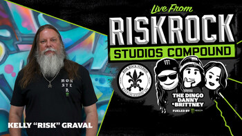 Monster Energy’s UNLEASHED Podcast Welcomes RISK, Iconic Street Artist and Graffiti Pioneer on Special Live Episode from RISKROCK Studios Compound.