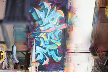 Monster Energy’s UNLEASHED Podcast Welcomes RISK, Iconic Street Artist and Graffiti Pioneer on Special Live Episode from RISKROCK Studios Compound with a giveaway of an exclusive RISK piece.