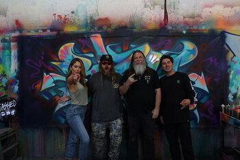 Monster Energy’s UNLEASHED Podcast Welcomes RISK, Iconic Street Artist and Graffiti Pioneer on Special Live Episode from RISKROCK Studios Compound with hosts Brittney Palmer, The Dingo and Danny Kass