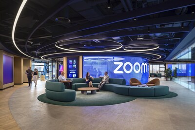 ZOOM LONDON OFFICE CREATED BY UNISPACE (PRNewsfoto/Unispace)