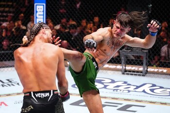 Monster Energy's Diego Lopes from Manaus, Brazil, defeated Brian Ortega via unanimous decision at UFC 306 in Las Vegas