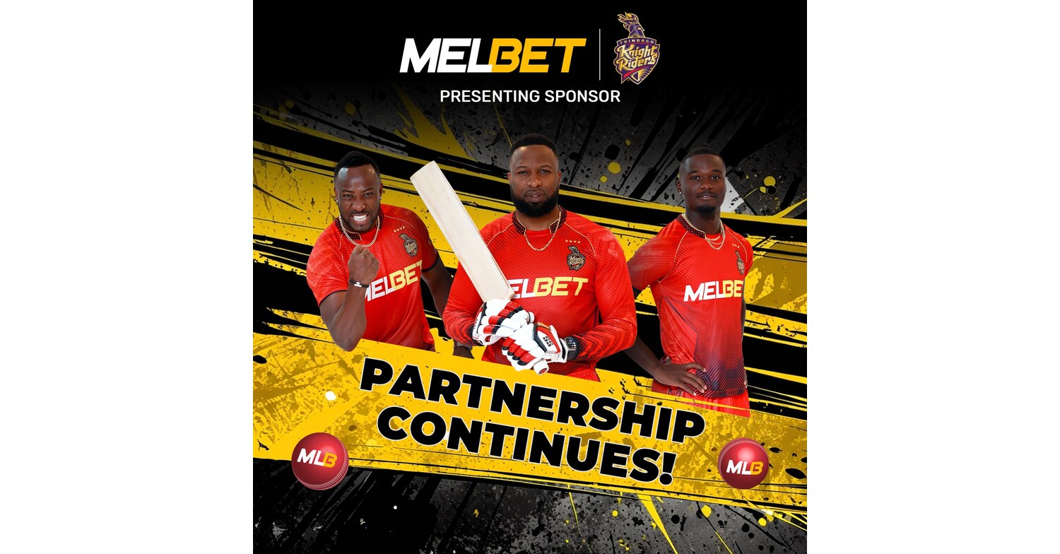 MelBet continues its partnership with four time champions, Trinbago