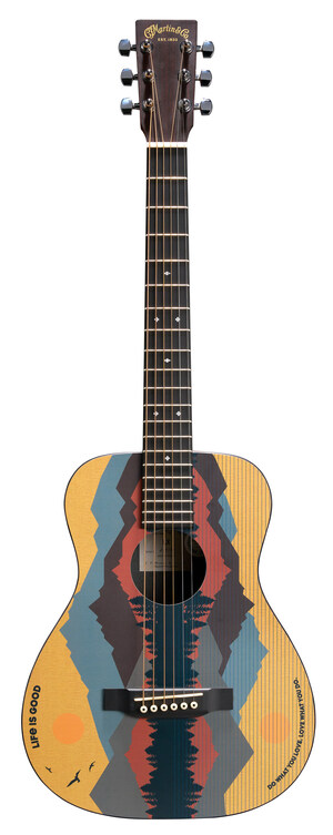 C. F. Martin & Co.® and Life is Good® Introduce the Martin LX1 Life is Good Acoustic Guitar