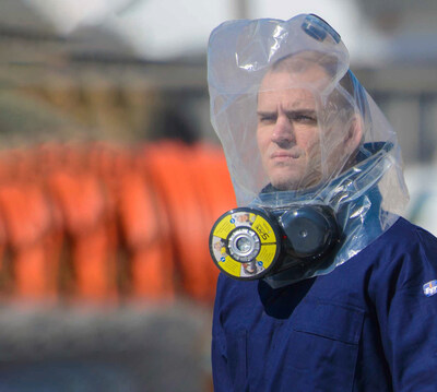 ILC Dover's escape respirators delivers on-demand protection from a broad range of threats, including carbon monoxide.