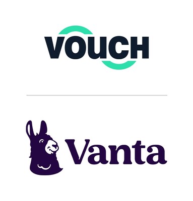 Vouch logo and Vanta logo