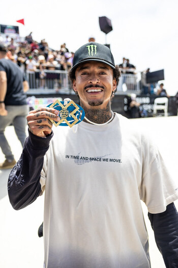 Monster Energy's Nyjah Huston Will Compete in X Games Chiba in Men's Skateboard Street and Skateboard Street Best Trick