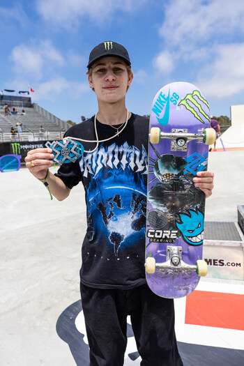 Monster Energy's Filipe Mota Will Compete in Men's Skateboard Street and Skateboard Street Best Trick at X Games Chiba 2024