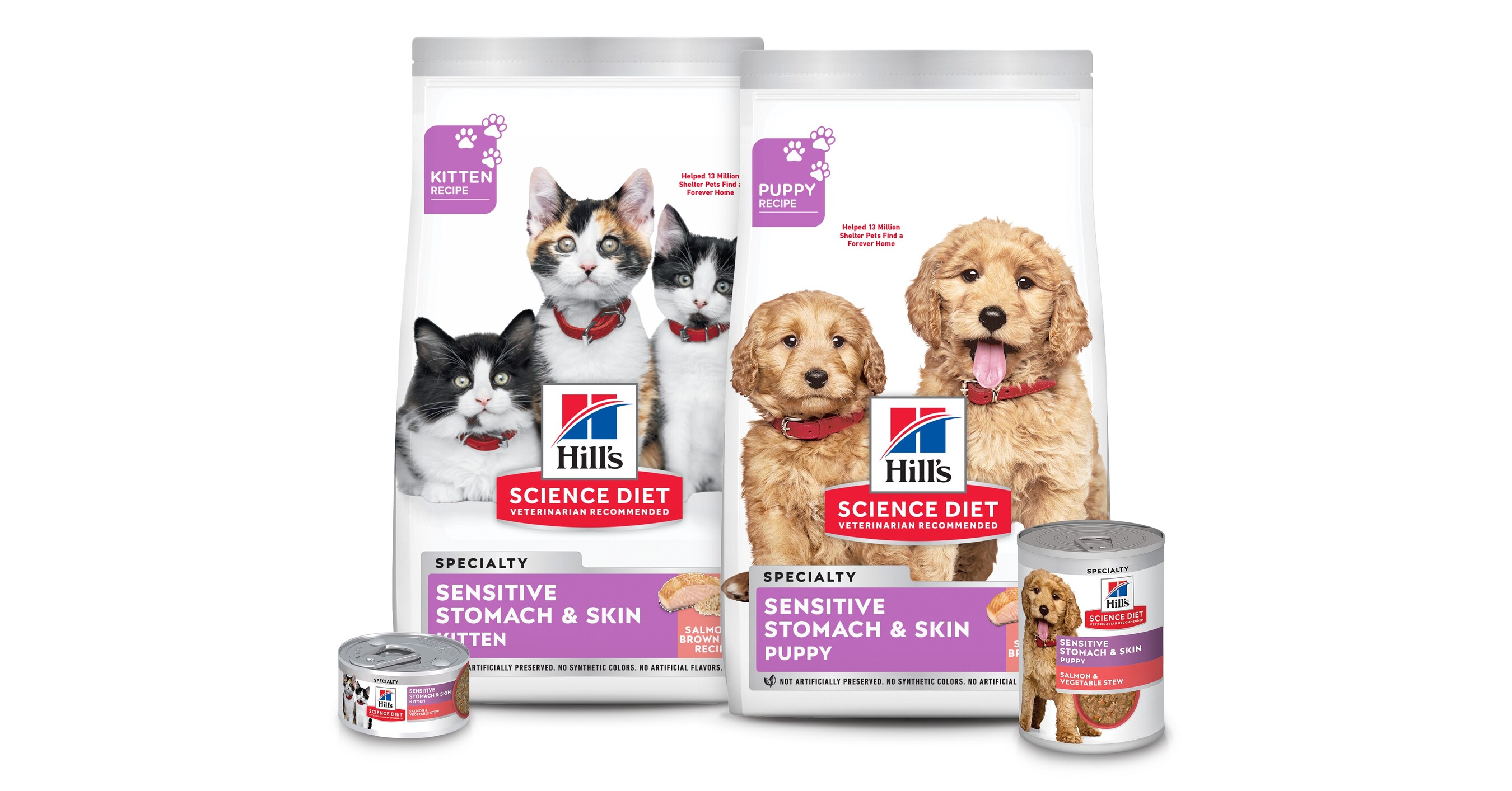 HILL'S PET NUTRITION INTRODUCES NEW SCIENCE DIET RECIPES TO SUPPORT