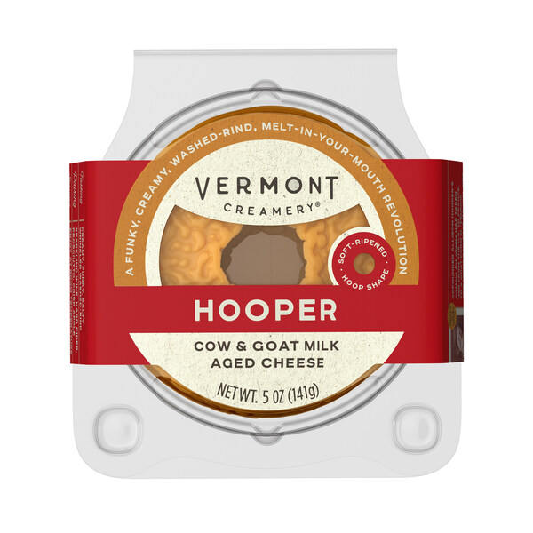 Vermont Creamery Celebrates 40 Years of Artisan Dairy with Introduction of New Soft-Ripened Goat Cheese, Hooper