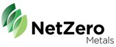 NetZero Metals Logo (CNW Group/Canada Nickel Company Inc.)